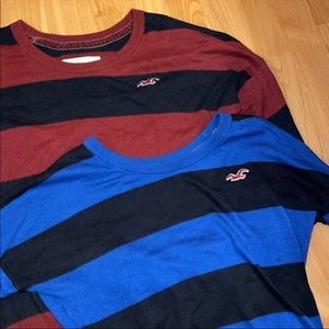 HOLLISTER striped sweater bundle Size M